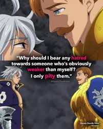 《screenshots from the new nanatsu no taizai ova's!!》 this is a whole mood, if only i can look at my crush and have my nose explode like that lmao. 17 Powerful Seven Deadly Sins Quotes Images