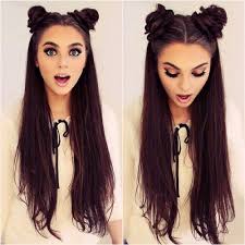 Cute Space Buns That Will Be Out Of This World Hair Styles Long Hair Styles Hair Inspiration