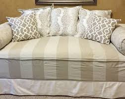 We are now selling matching fitted daybed/twin mattress covers in a variety of fabrics. Twin Xl Daybed Covers