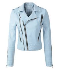 €97 livraison gratuite en france ! Veste Simili Cuir Pour Femme Noire Ou Bleue Vestes Pour Femmes