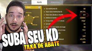 #freefire, #freefirekd la fan page que muestra para los youtubers destacados de éste juego. Como Subir Seu Kd Taxa De Abate Rapidamente No Free Fire Youtube