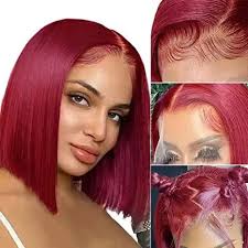 Kısa Ombre Bal Sarısı Bob Peruk Bebek Saçları Bal Kahverengi Düz İnsan Saçı  13X4 Dantel 1b27 Kahverengi Peruklar Siyah Kadınlar için -Çin Wicg Ve Wig  for Black Women fiyat