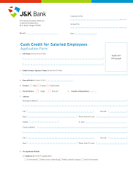 Employees, salary/pension certificate issued by the concerned drawing & disbursing officer is to be attached. Https Www Jkbank Com Pdfs Forms Cash 20credit 20 20for 20salaried 20 20application 20form Pdf