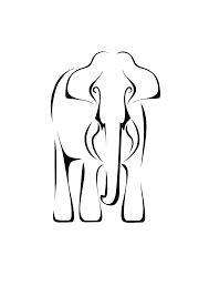 Free Free 178 Elephant Line Drawing Svg SVG PNG EPS DXF File