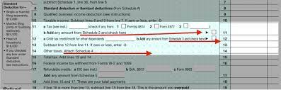 Line 14 (form 1040nr, line 41). Describes New Form 1040 Schedules Tax Tables