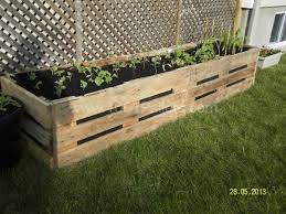 Pallet Flowers Vegetables Planters 1001 Pallets Pallet Projects Garden Pallets Garden Vegetable Planters