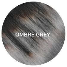 Make sure you have the correct shade of hair dye and place it in your color mixing bowl. Ombre Gray Hair Extensions And Wigs Usa Hair