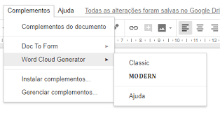Como Criar Uma Nuvem De Palavras No Google Docs