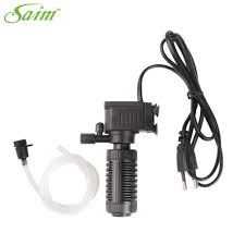220v Fish Tank Air Pump Small Mini Electric Submersible Quiet Multifunctional External Aquarium Filter Water Pump High Pr Aquarium Filter Fish Tank Water Pumps
