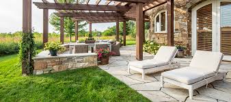 Enter into the world of timeless design and impeccable interiors. Biota Landscapes Rustic Veranda
