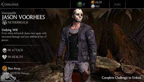 Both jason and leatherface are dlc characters that are purchased from the store. The Jason Voorhees Mortal Kombat X Challenge Ends Mortal Kombat Secrets