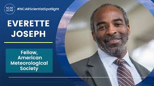 NCARScientistSpotlight Congratulations to NCAR Director Everette Joseph for  his election as an AMS fellow! This distinction recognizes his outstanding  contributions to atmospheric and hydrologic sciences throughout his career.  Everette's skill and ...