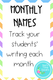 Monthly Names In 2020 Teacher Moments Teaching Kindergarten Bachelor Of Education