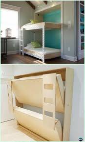 Diy Side Fold Murphy Bunk Bed Instructions Diy Space Savvy Bed Frame Design Concepts Instructions Bunk Bed Plans Space Saving Bunk Bed Space Saving Beds