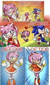 Comic amy | Sonic, Sonic funny, Sonic and amy
