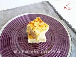 Check spelling or type a new query. Torta Salata Con Ricotta Tonno E Patate Kucina Di Kiara
