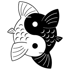 Yin yang koi fish drawing. Yin Yang Koi By Yurayah On Deviantart