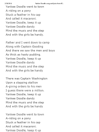 As thick as hasty pudding. Yankee Doodle Song And Lyrics From Kididdles