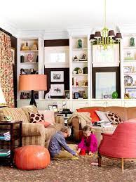 Mixing Paint Colors And Patterns Decorating Home Garden Television Family Room Living Room Color Brown Living Room