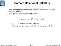 Chapter 27 Formal Relational Query Languages Ppt Download