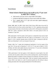 Official handle of dubai islamic bank uae #readyforthenew for customer support, tweet @dibsupport. Dubai Islamic Bank Group Net Profit Up By 17 Per Cent To Aed 301 7