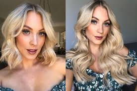 Before & after get longer, thicker hair without the wait. Ù‚ØµÙ Ø¨ÙˆØ±Ù…Ø§ Ø¹Ø¯Ù… Ø§Ø±ØªÙŠØ§Ø­ Short To Long Hair Extensions Ezhomeinventory Com