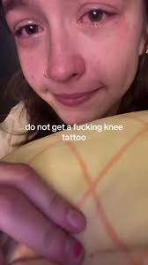 European Deer Mount Tattoo Knee