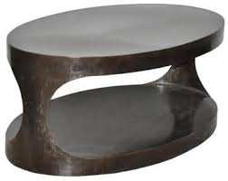 Add style to your home, with pieces that add to your decor while providing hidden storage. Two Level Oval Metal Coffee Table Mecox Gardens Oval Coffee Tables Coffee Table Metal Cocktail Table
