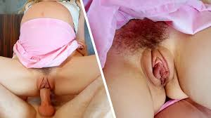 Waking up My Best Friends Young Pregnant Wife to Fuck Her Big Hairy Plump  Pussy and Push a Cum Load on Big Belly