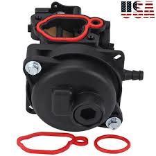 Disconnect the fuel lines and loosen the studs to remove the carburetor. Carburetor For Troy Bilt Tb200 Tb110 Briggs Stratton Lawn Mower 799584 594058 Lawn Mowers Parts Accessories Home Garden