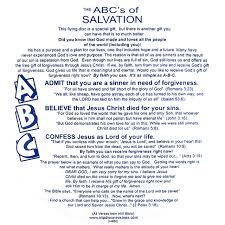 This download contains three different styles of posters that clearly describe the abc's of salvation. Printable Abc Of Salvation For Kids Novocom Top
