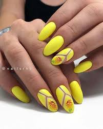 Ballerina clear nail tips ~ coffin shapes. 23 Yellow Nail Designs That Will Brighten Your Day Stayglam