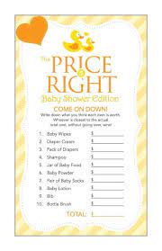 Instant Download Yellow Rubber Duck Baby Shower Games The Etsy In 2022 Baby Shower Duck Baby Shower Rubber Duck Baby Shower