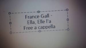 france gall ella elle l a free a cappella フリーアカペラ 프리