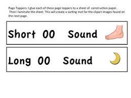 The file contains the word sort and the answers. Vowel Digraphs Short Oo Verses Long Oo Digraph Vowel Digraphs Phonics Rules