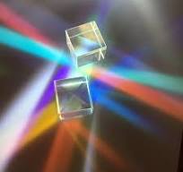 Dikroik cam küp Prism12.7mm optik renkli prizmalar lazer küp dekorasyon  için doğum günü hediyesi gökkuşağı cam ışını birleştirici - AliExpress