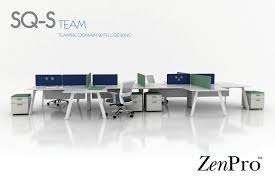 Trendy Workstation Sq S From Zenpro Trendy Office Furniture Contemporary Office Furniture Furniture