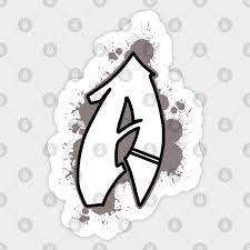 Growing collection of a graffiti letters in different styles to look through and get inspired from while drawing. Graffiti A Graffiti Sticker Teepublic