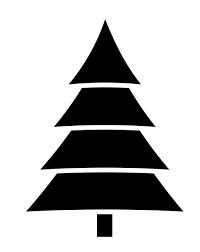 Black And White Christmas Trees Clipart Christmas Black And White Clip Art Clipart Best Christmas Tree Clipart Black Christmas Trees White Xmas Tree