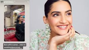 Nancy Tyagi shares a BTS video of how she designed her own saree for Cannes  2024, Sonam Kapoor says, 'Best outfit in Cannes, make me something'
