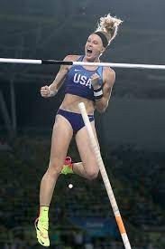 The cleveland native advanced to the finals in the women's pole vault at the 2020 tokyo olympics on monday. Sandi Morris Of The United States Reacts During The Women S Pole Vault Final On Female Athletes Pole Vault Olympic Games