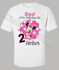 Twin Birthday Shirts For Adults Minnie Mouse Dad Shirt Dad To Be Shirts Birthday Shirts Mom Shirts