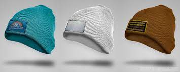 Download Free Hd Beanie Embroidered Patch Psd Mock Up On Behance
