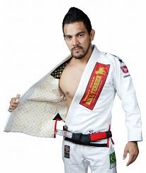 Bull Terrier New Star V2 Bjj Gi ___ White Black Monkey Deals