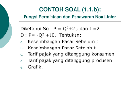 Esti sari dewi ap npm. Contoh Soal Fungsi Non Linear Matematika Dan Jawabannya Contoh Soal Terbaru
