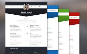 Best Free Resume Templates In Psd And Ai In 2020 Colorlib