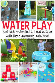 25 Outrageously Fun Outdoor Water Play Ideas For Kids Water Play For Kids Summer Preschool Activities Water Play Preschool