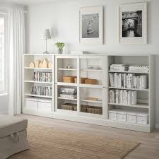 Ikea Havsta Storage With Sliding Glass Doors White Aufbewahrung Wohnzimmer Glasschiebetur Glasschrankturen