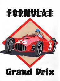 These were issued by ferrari for the promo tents at the races on high quality photo paper behind glass these ones were never released for public sale,very. Retro F1 Poster Painting By Paul Cockram Saatchi Art