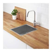 Norrsjon Stainless Steel Inset Sink 1 Bowl Bowl 18 Cm Bowl Width 33 Cm Ikea Inset Sink Sink Ikea